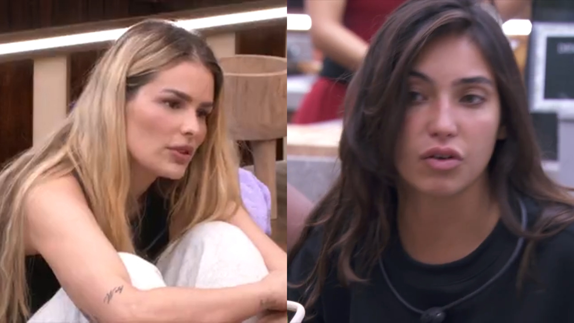 BBB 24: Desafetos? Yasmin Brunet e Vanessa Lopes formam aliança inesperada