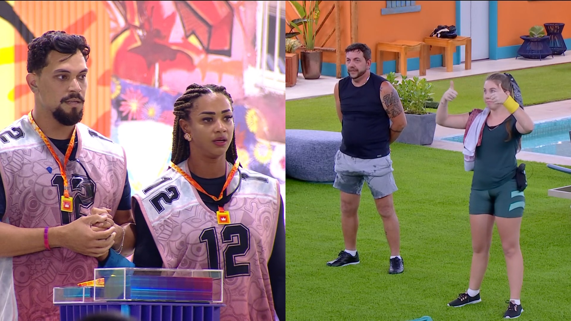 BBB 25: Aline e Vinícius vencem prova do líder e indicam Ed e Raissa ao Paredão: ‘Alvo’