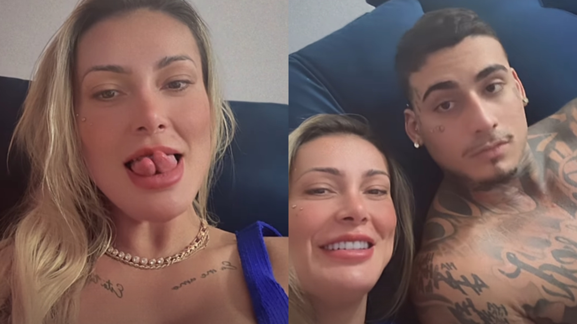 Andressa Urach surpreende com revelação sobre momento íntimo com o namorado: ‘Confesso’