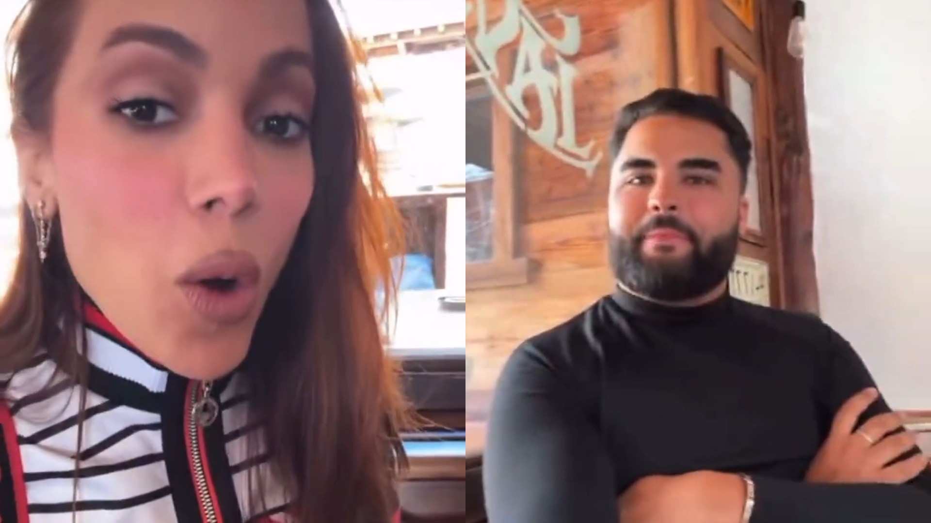 Anitta intima Lucas Guedez e nega estar bancando viagem internacional: ‘A bicha faz jobs’