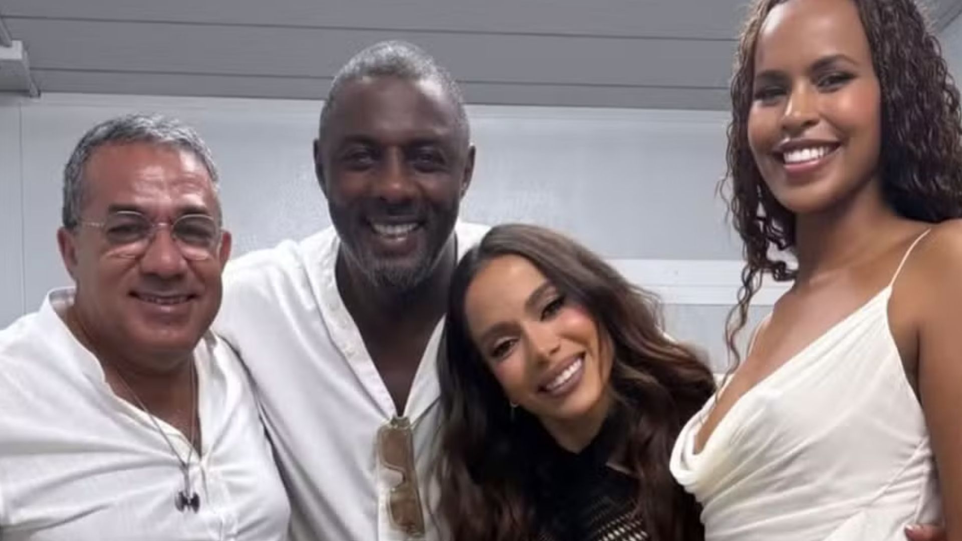 Astro de Hollywood curte réveillon no Rio e ‘tieta’ Anitta antes doo Show da Virada