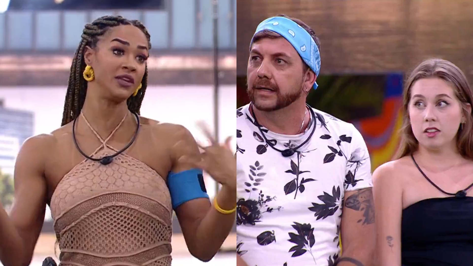 BBB 25: Aline Patriarca detona Edilberto ao vivo e expõe manipulação: ‘Fica forçando’