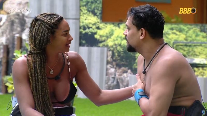 BBB 25: Aline e Vinicius questionam convite de Eva e Renata para almoço: ‘Prioridade’