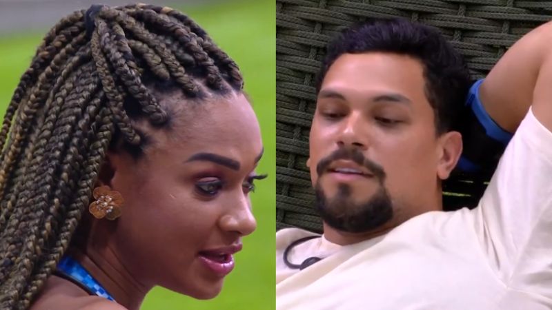BBB 25: Climão! Aline e Vinicius se desentendem e discutem a relação: ‘Grosseria’