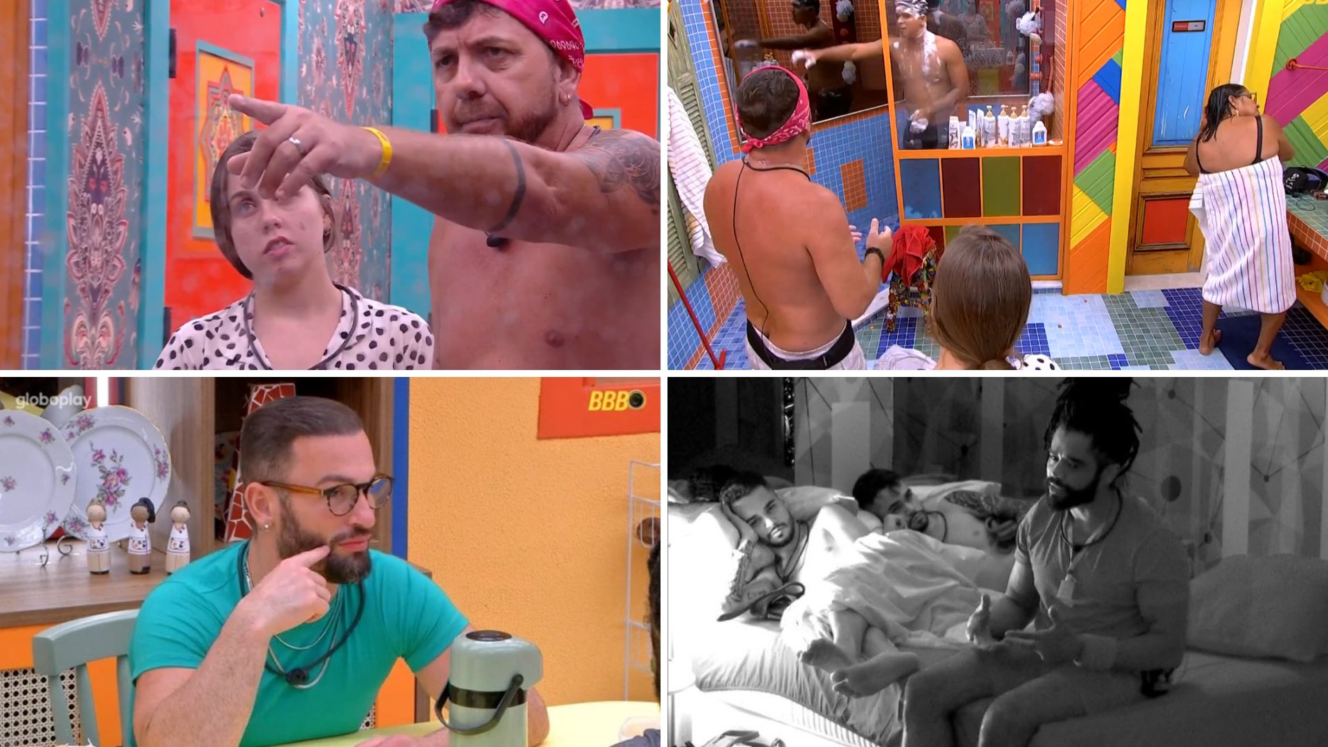 Agora vai? BBB 25 tem primeiro bate-boca com noite tensa, racha entre aliados e atendimento médico
