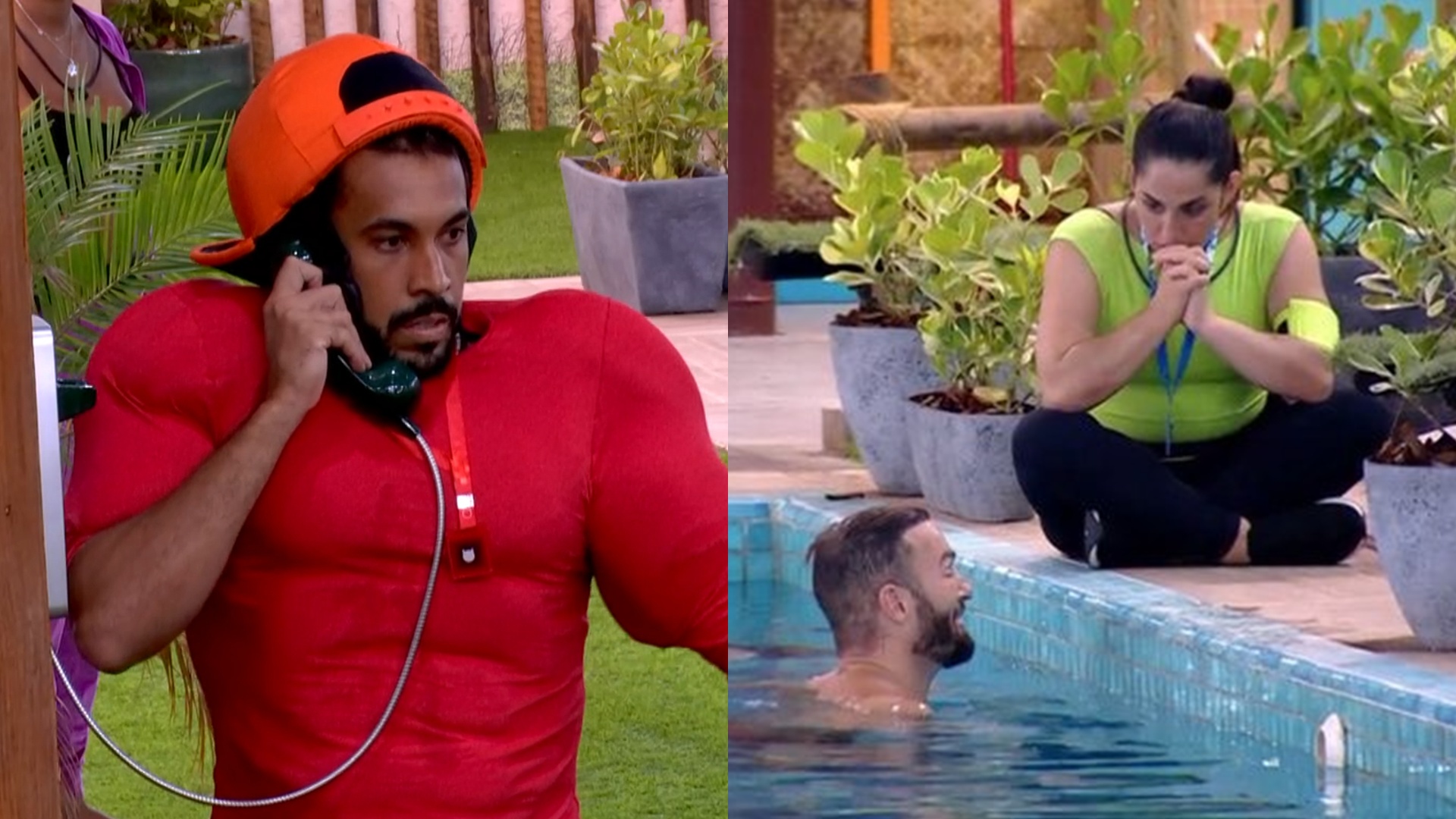 BBB 25: Maike atende Big Fone e coloca Diego e Daniele Hypolito no Paredão: ‘Precisa’