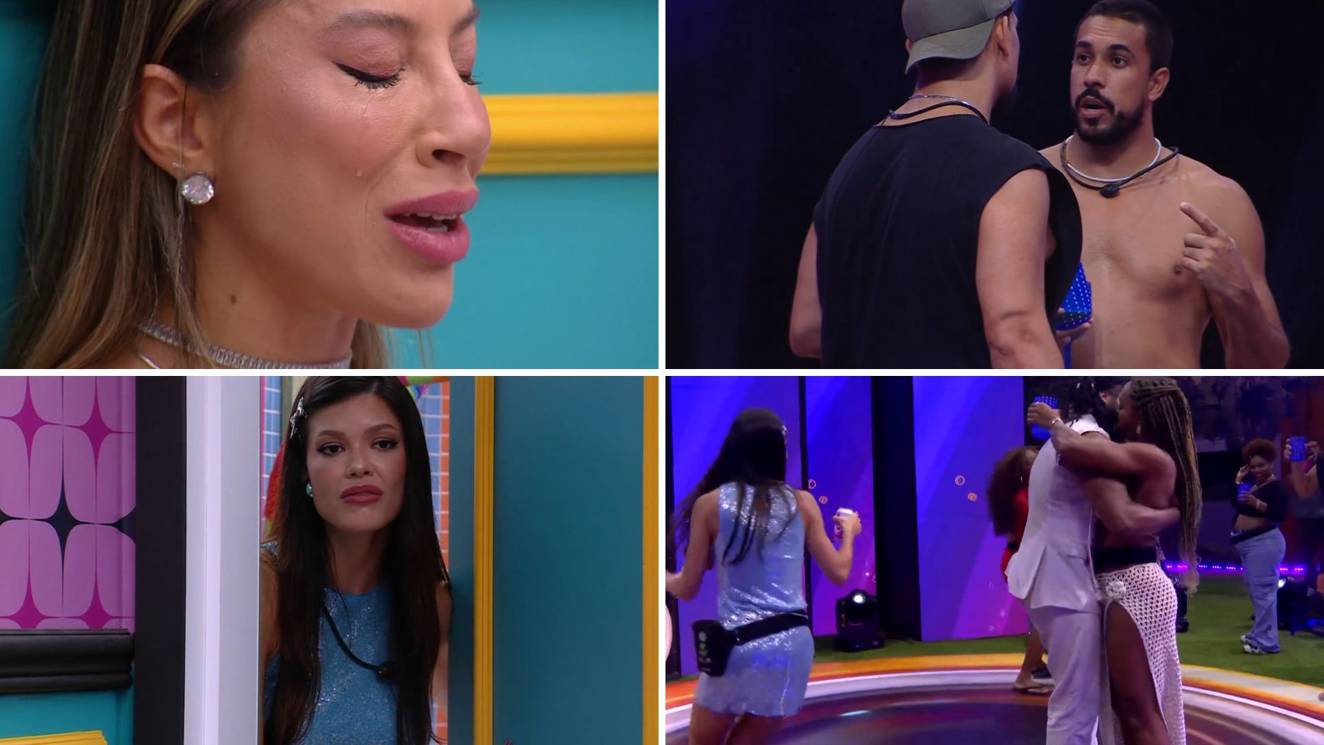 Beijão, ranços instaurados e lágrimas marcam a madrugada do BBB 25