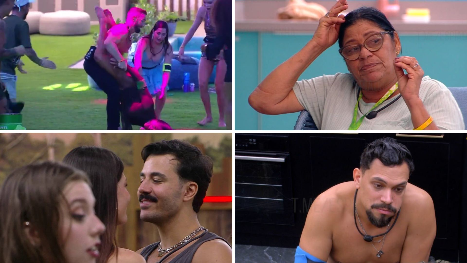 BBB 25: after tem reclamação de sujeira, tombaço e dupla inaugurando clima de paz