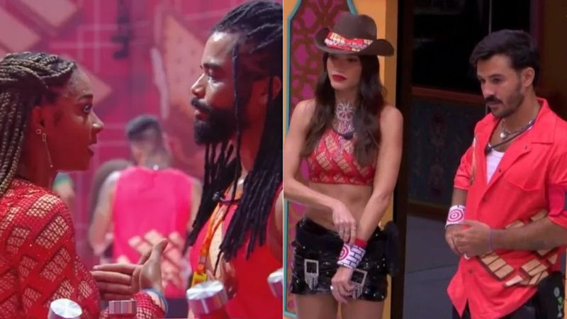 BBB25: Brothers reagem após ficarem na mira dos líderes Diogo e Vilma