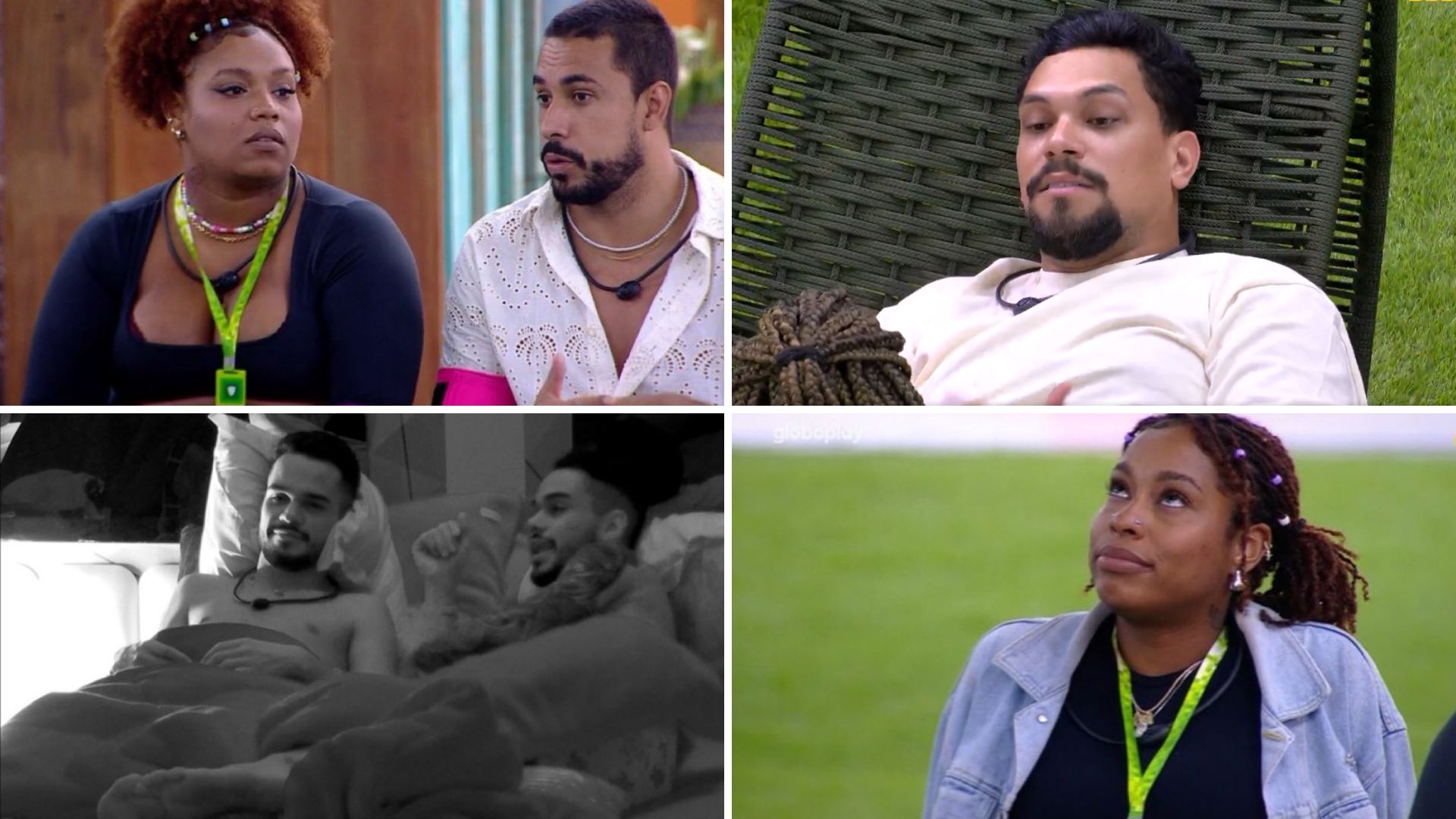 Bronca de Tadeu, traição de aliança e fofocas agitam madrugada do BBB 25 pós-eliminação