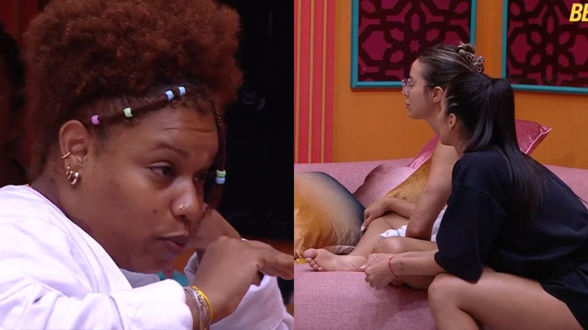 BBB 25: Camilla confronta Eva e Renata após fala polêmica no almoço: ‘Fiquei arrasada’