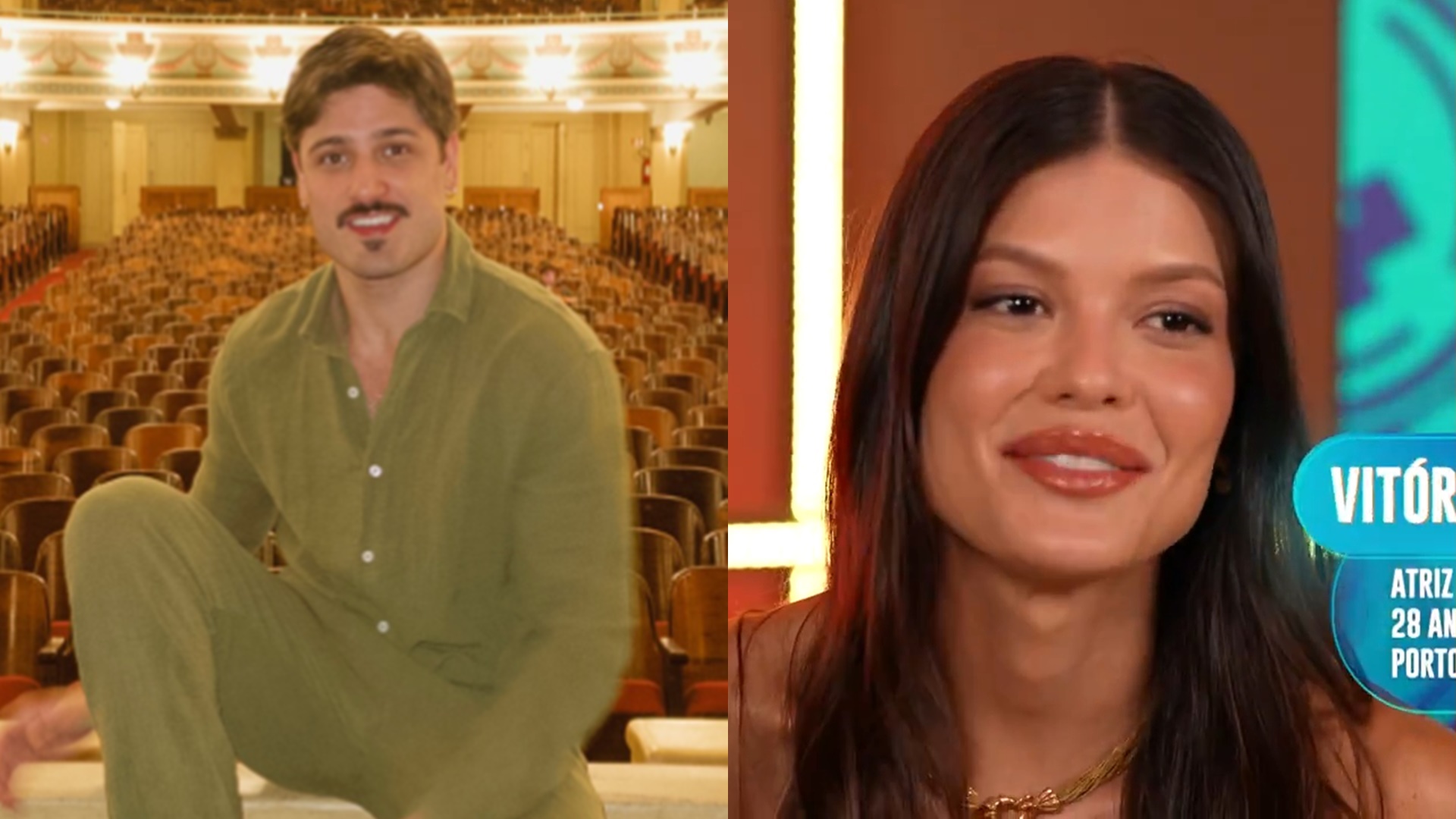 Daniel Rocha assume namoro com Vitória Strada após confirmação no BBB 25: ‘Incrível’