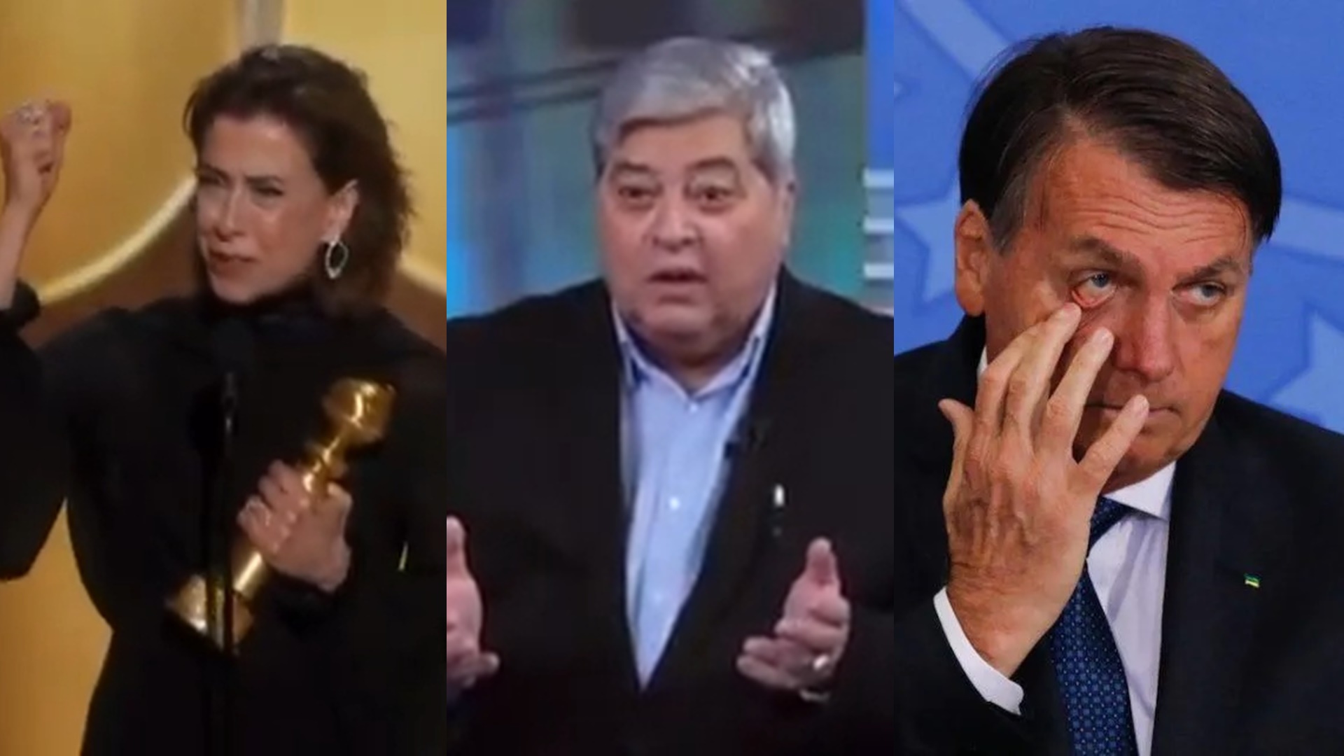 Datena acusa Fernanda Torres de tomar lugar de Bolsonaro: ‘Eu não acreditava’