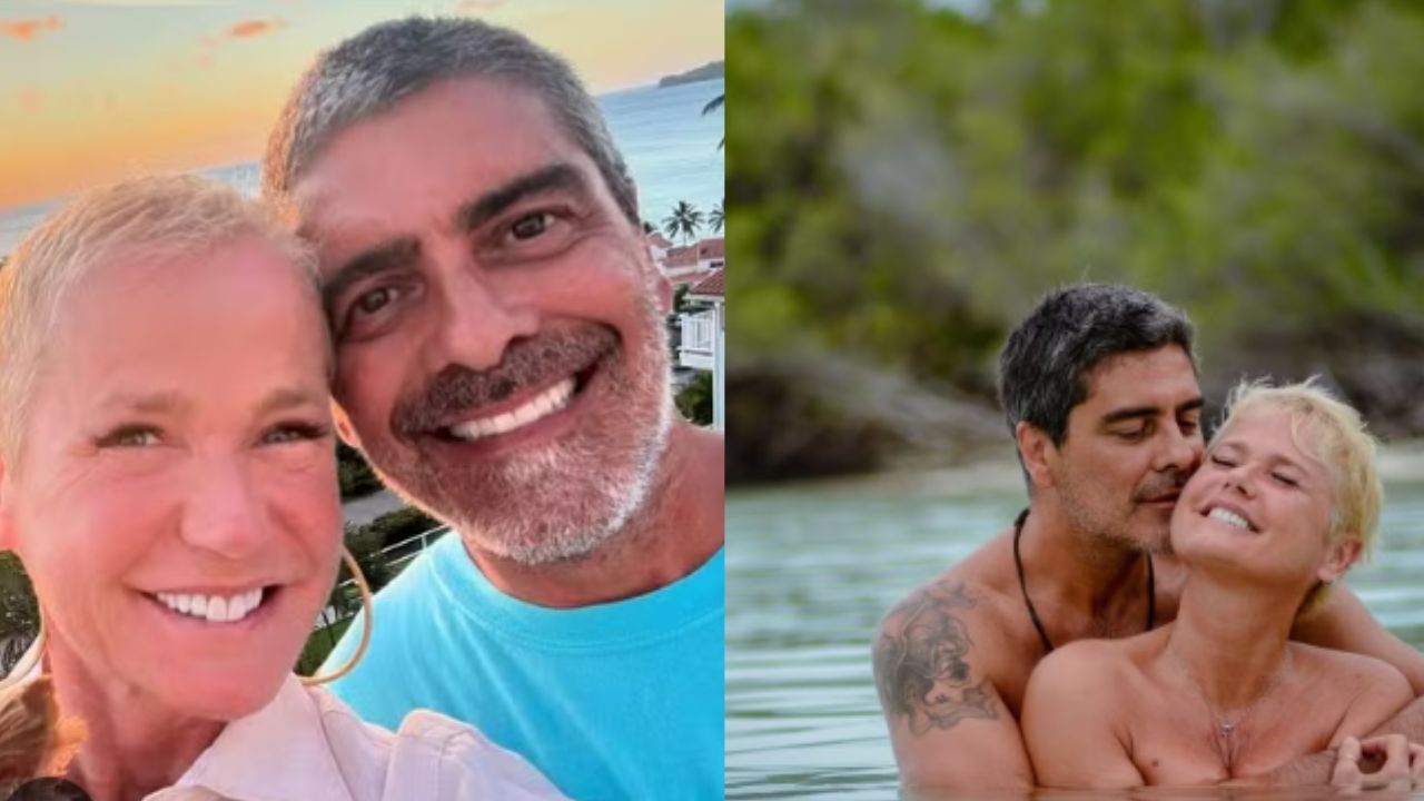 Xuxa enaltece relacionamento com Junno Andrade: ‘Quero morrer de mãos dadas’