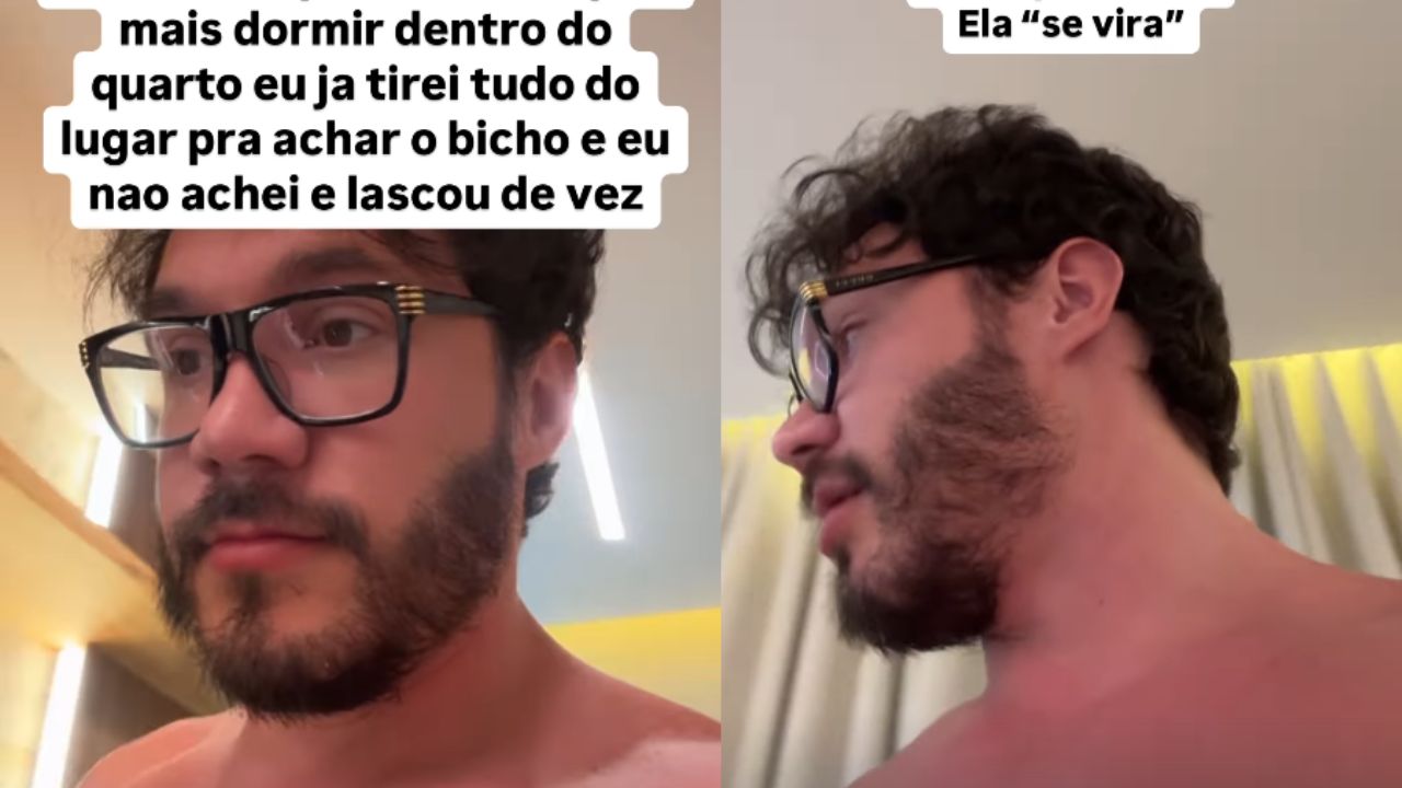 Eliezer atualiza seguidores sobre infestação de ratos: ‘Ferrou’