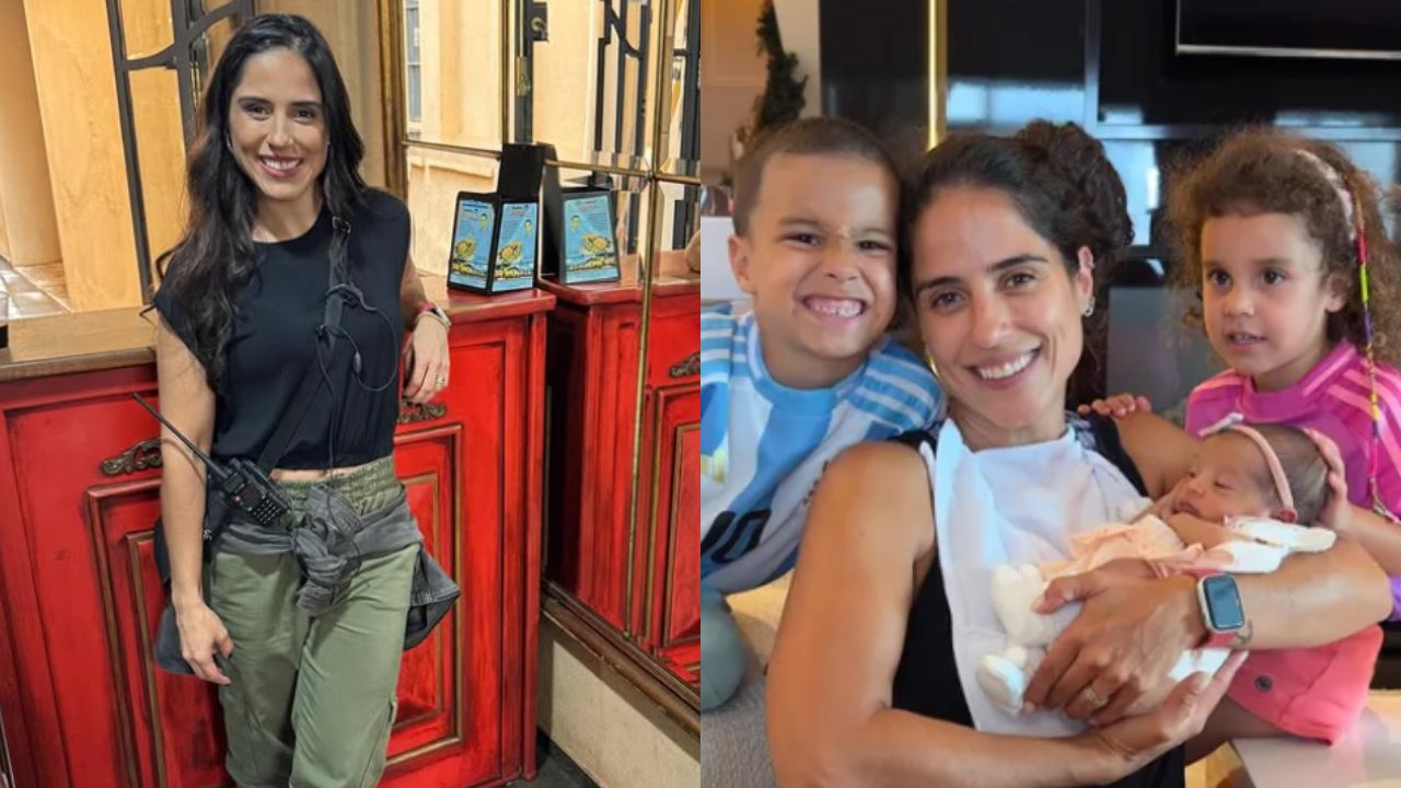 Camilla Camargo se derrete com irmã caçula, filha de Zezé e Graciele: ‘Emocionei’