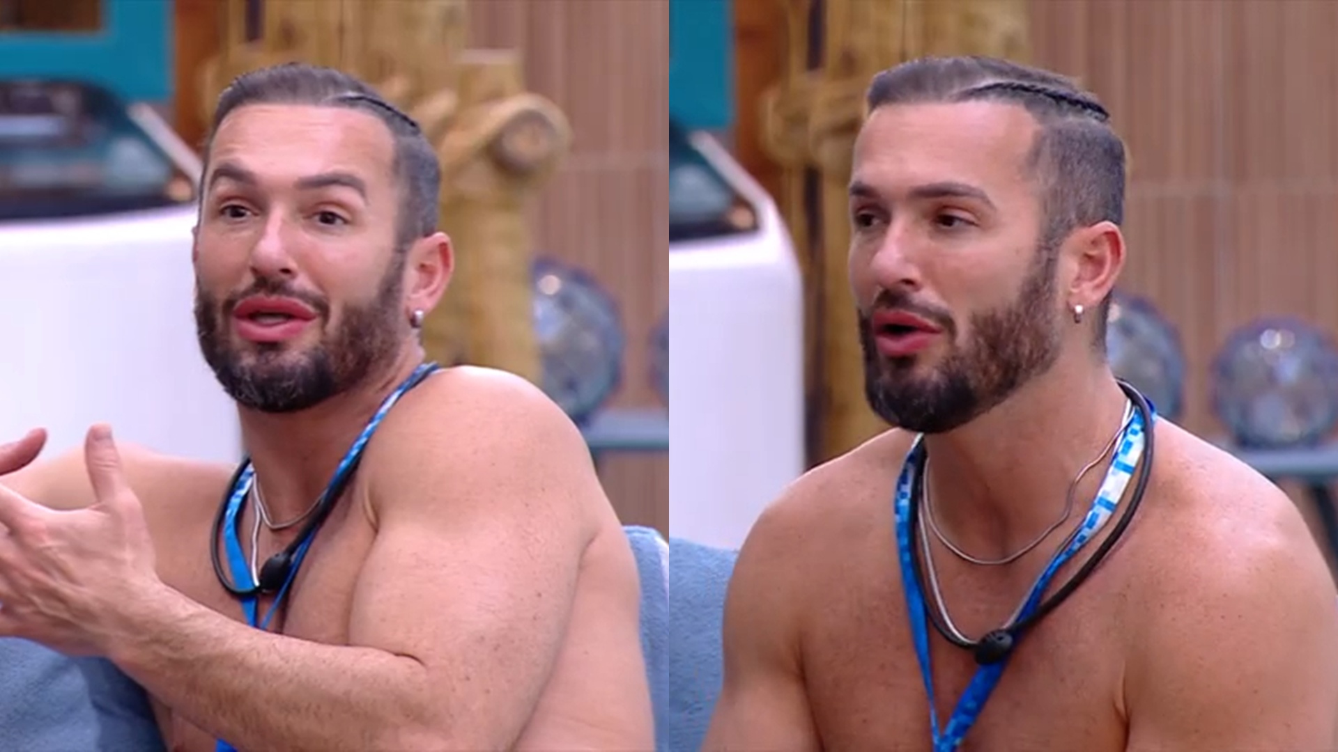 BBB 25: Diego Hypolito expõe medo de cancelamento: ‘Estragar minha vida lá fora’