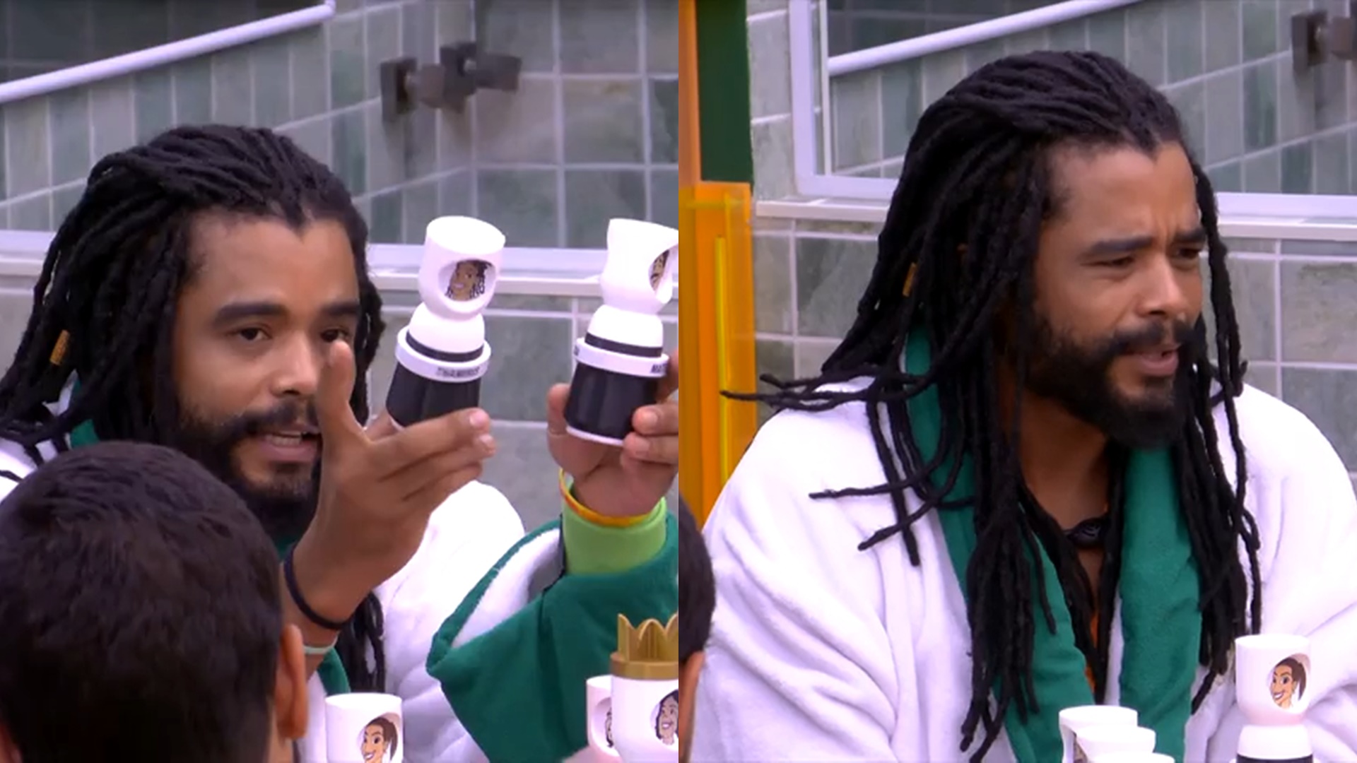 BBB 25: Diogo Almeida expõe dúvida para indicação ao Paredão: ‘Gracyanne ou Vitória’