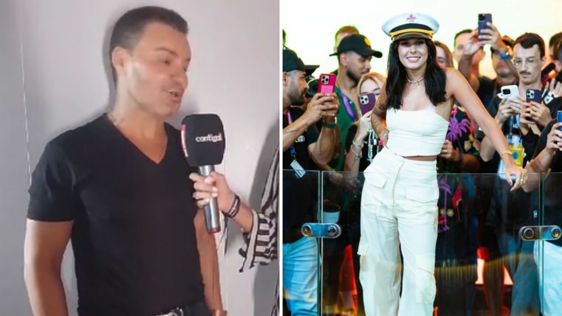 Eduardo Costa confessa enjoo durante Navio de Ana Castela: ‘Tô meio bambo’