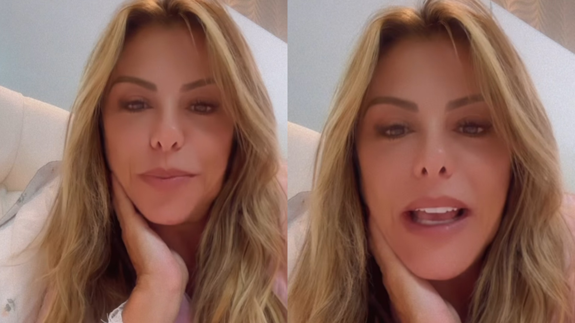 Esposa de Leonardo cancela voo após premonição com queda: ‘Meu coração fechou’