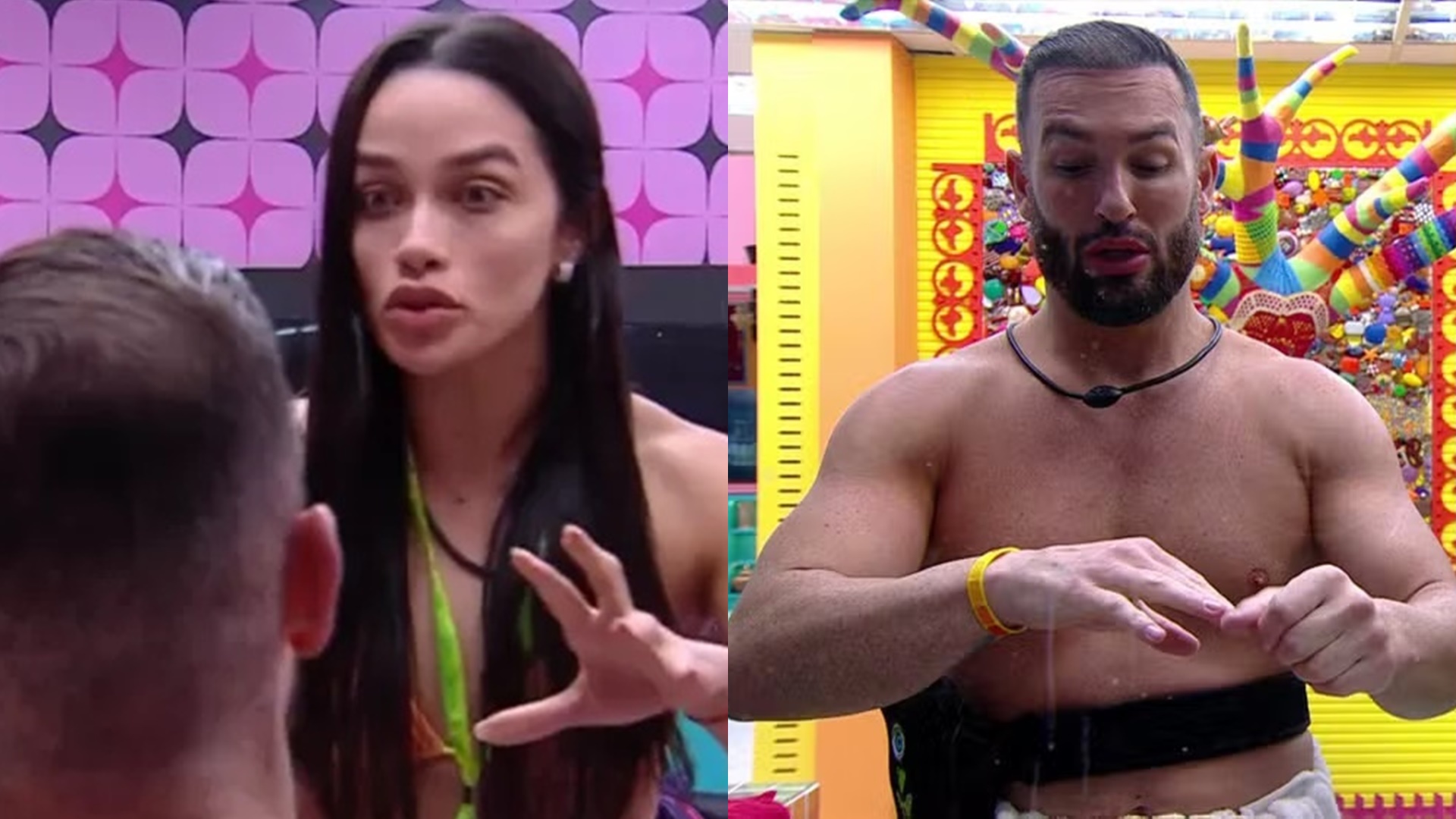 BBB 25: Eva detona Diego Hypolito após ser chamada em conversa: ‘Nem tudo é sobre você’