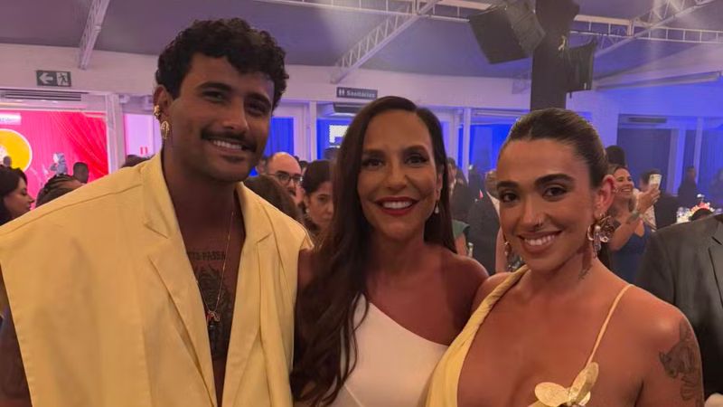 Ex-BBB Giovanna revela comentário de Ivete sobre namoro com Pizane: ‘Não dá com ela’