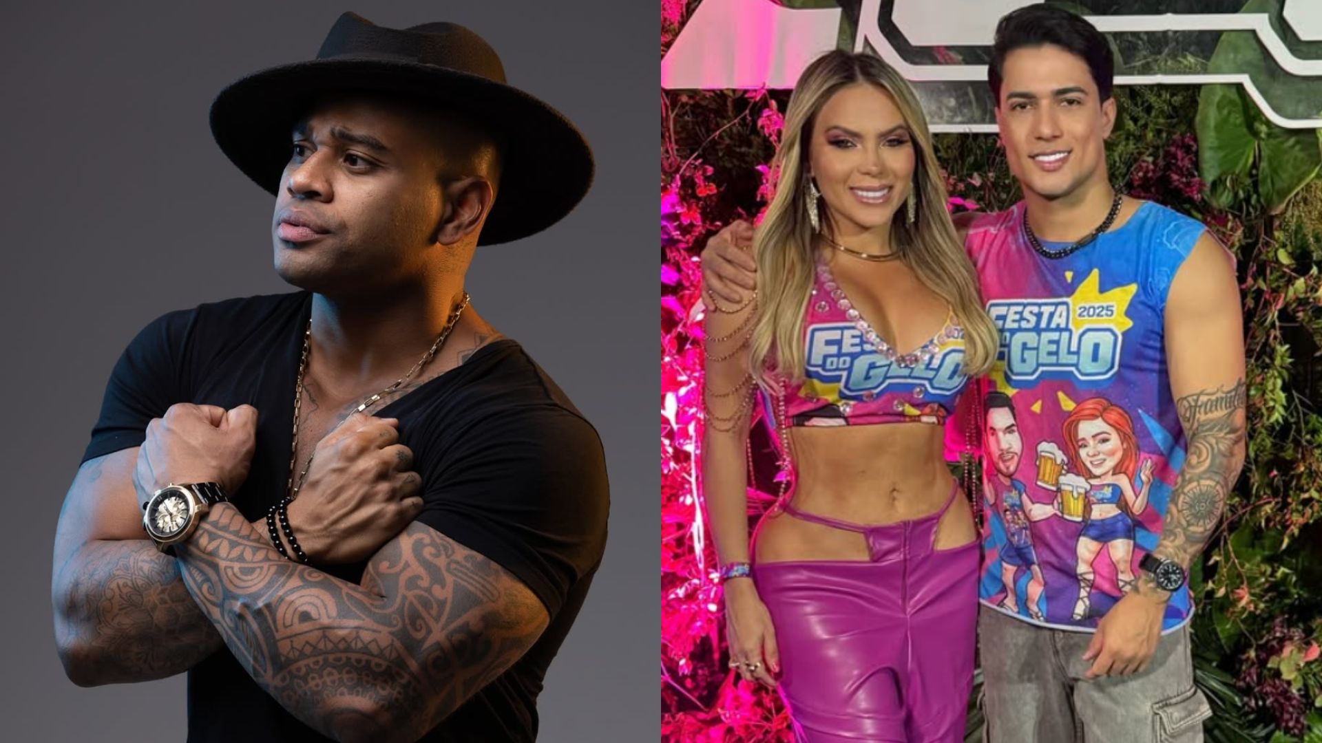 Cézar Black comenta novo relacionamento de Kally Fonseca: ‘Tem um mês que terminamos’
