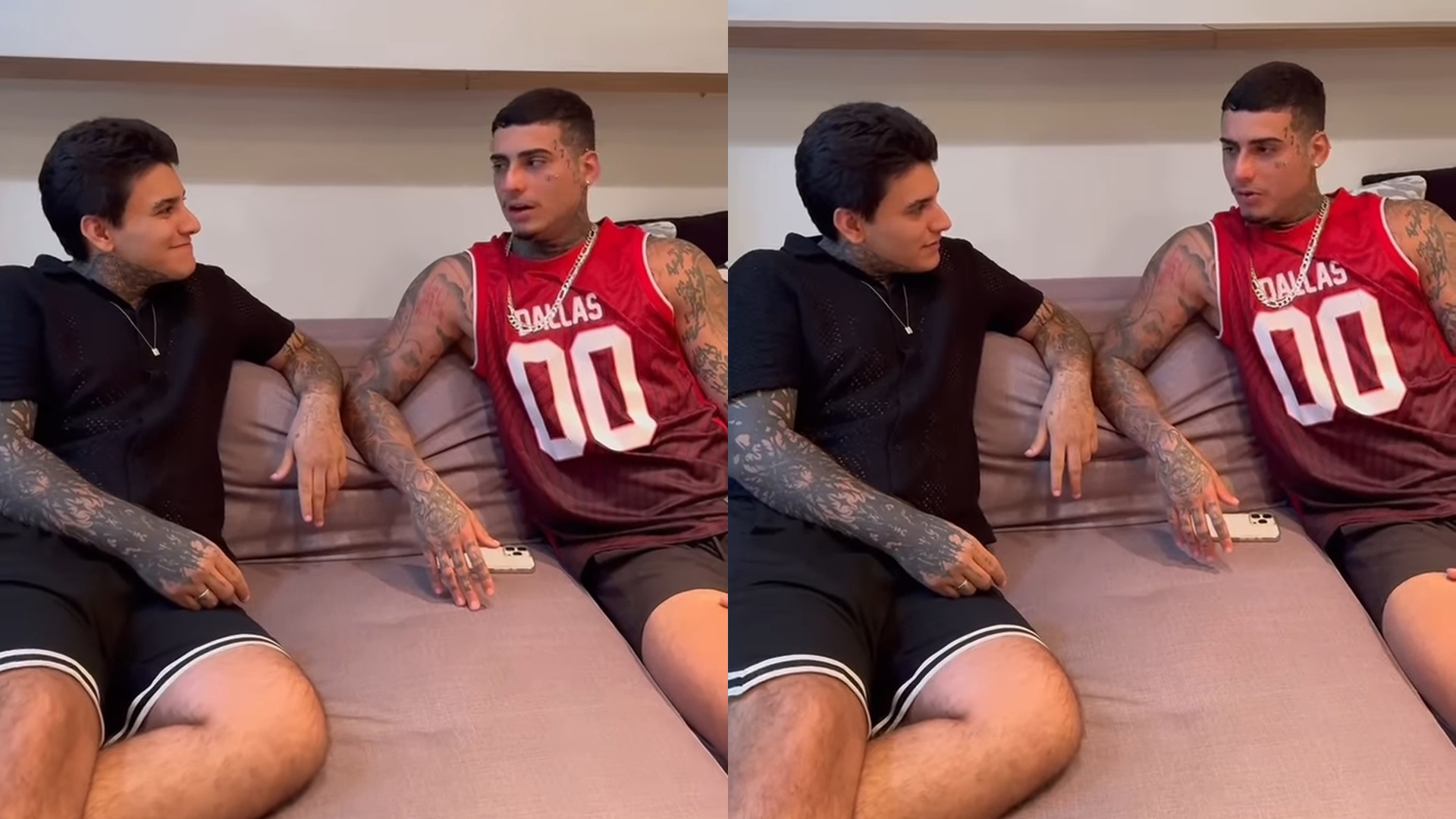 Filho de Andressa Urach anuncia vídeo com o namorado da mãe: ‘Vai ter que ser o passivo’