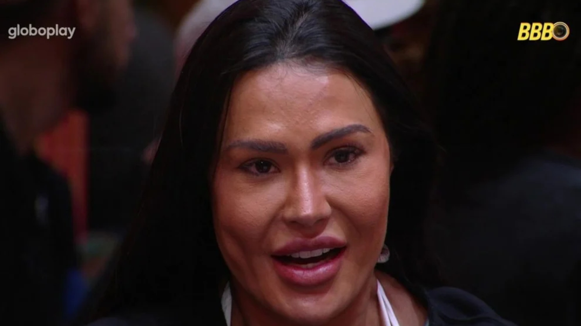 BBB 25: Punida em dinâmica do Big Fone, Gracyanne se revolta: ‘Dar na cara dela’