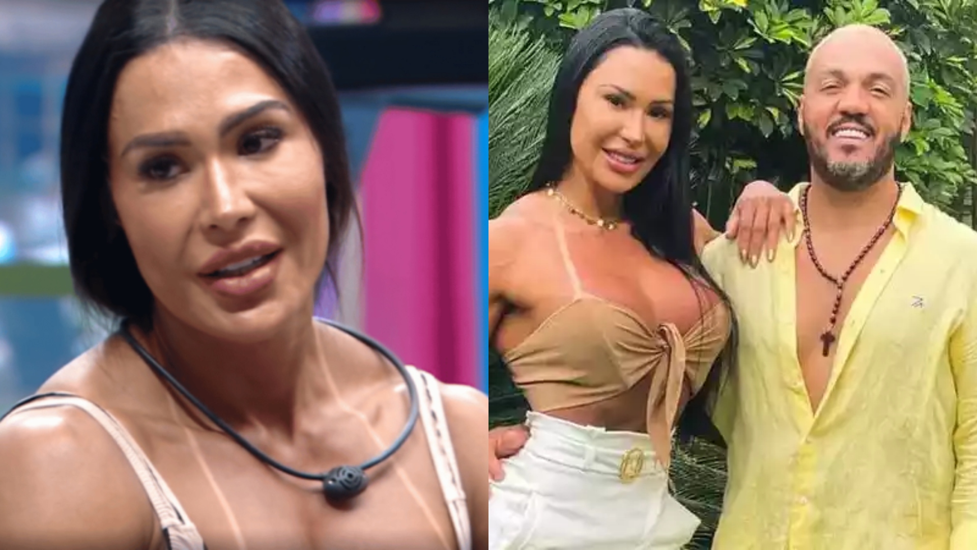BBB 25: Gracyanne diz ainda amar Belo e confessa arrependimento: ‘Errei muito’