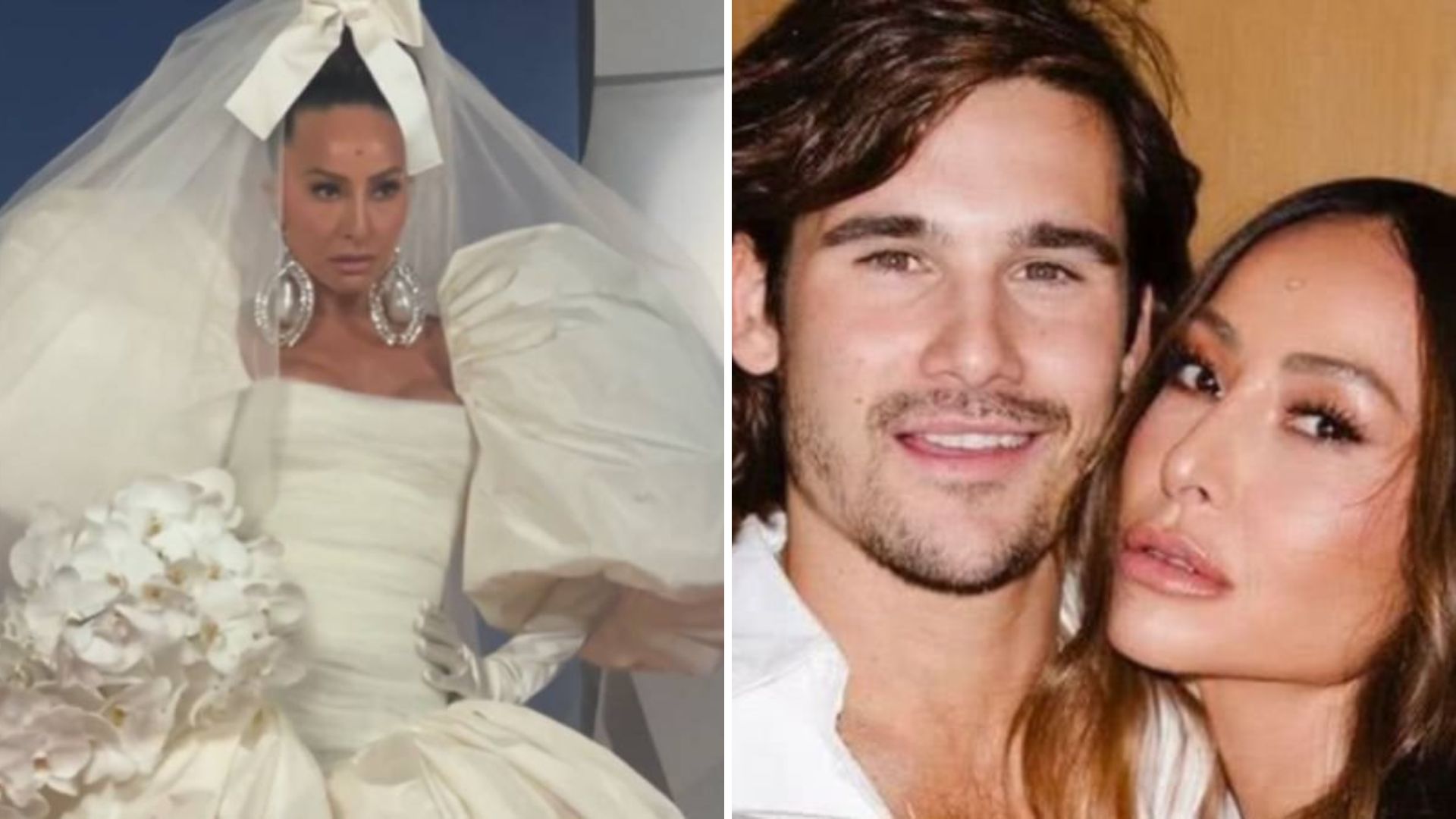 Dois vestidos, luxo e intimidade: Tudo sobre o casamento de Sabrina Sato e Nicolas Prattes