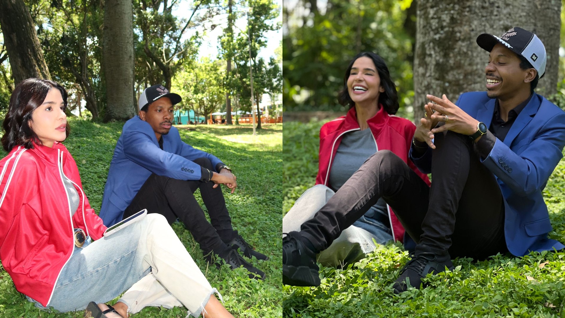 Fim da briga! Kerline e Lucas Penteado se reencontram para resolver treta do BBB