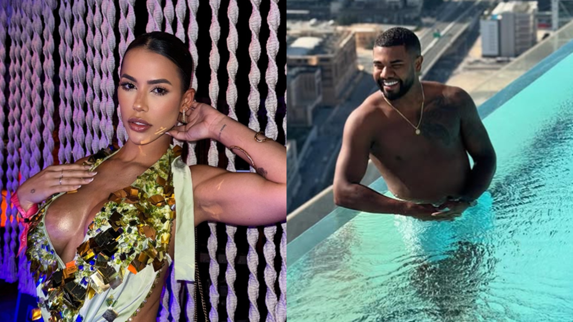Larissa Tomásia expõe detalhes de fora que deu em Davi Brito: ‘Fiquei incomodada’