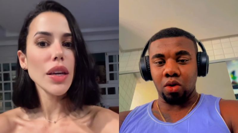 Larissa Tomásia rebate críticas após polêmica com Davi Brito: ‘Não partiu de mim’