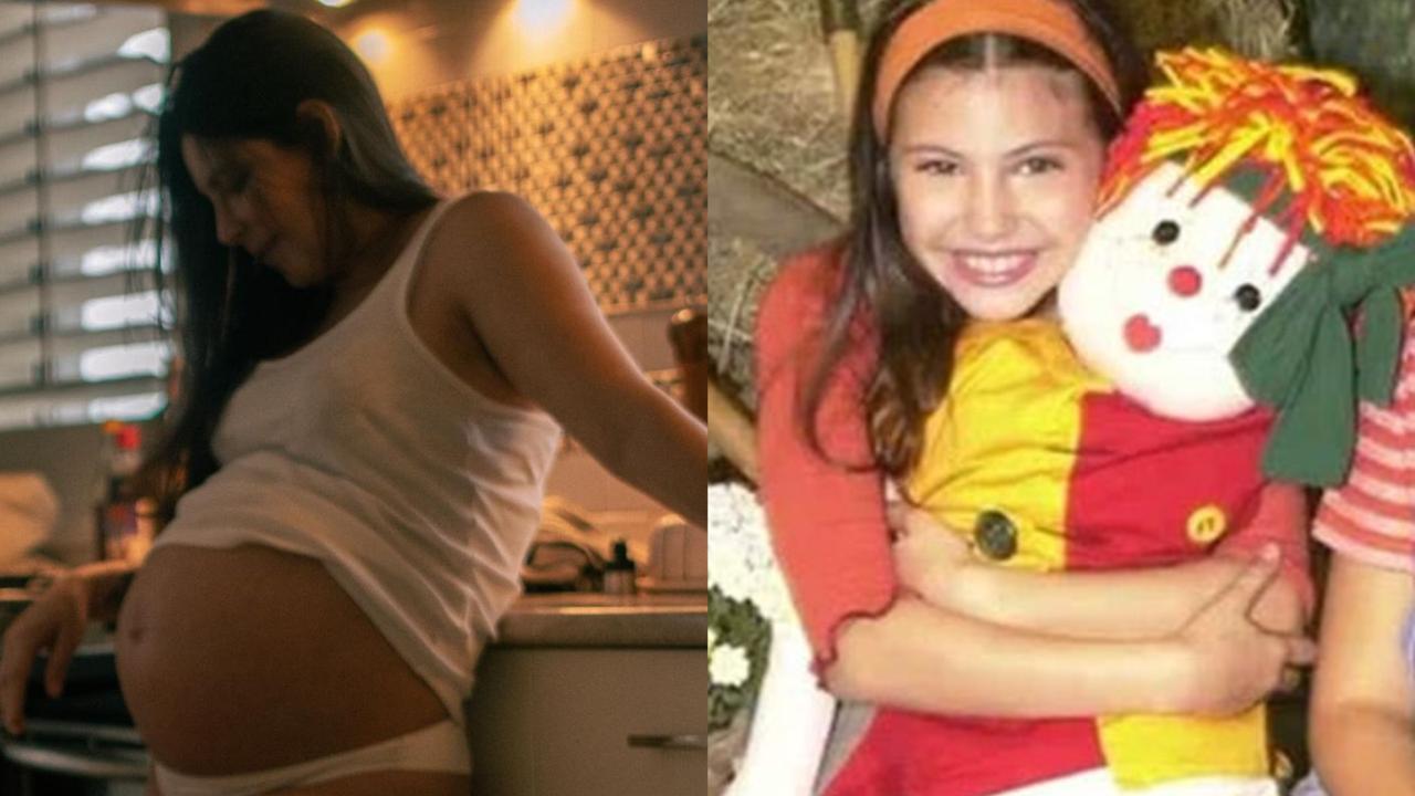 Lembra dela? Atriz de Narizinho do Sítio do Picapau exibe barrigão de 9 meses; confira