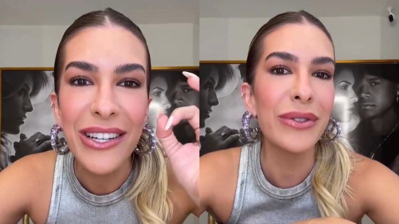Lore Improta rompe silêncio e esclarece rumores sobre gravidez: ‘Muito cuidado’