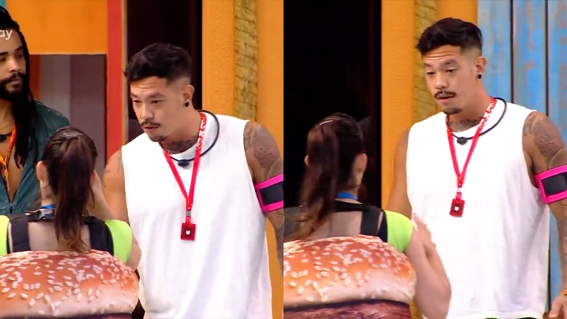 BBB 25: Maike e Gabriel armam barraco ao serem colocados no Montro: ‘F*deu todo mundo’