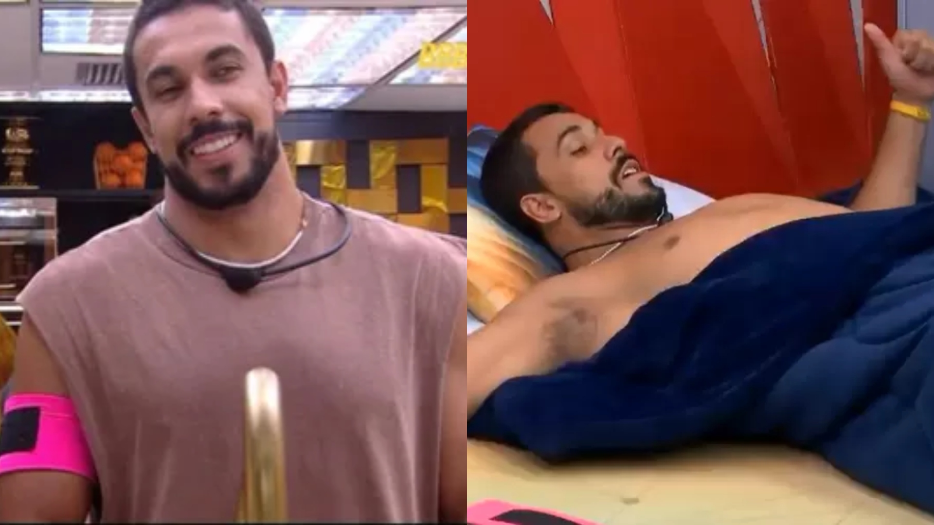 BBB 25: Maike confessa interesse por sisters e rasga elogios: ‘Ficaria com as duas’