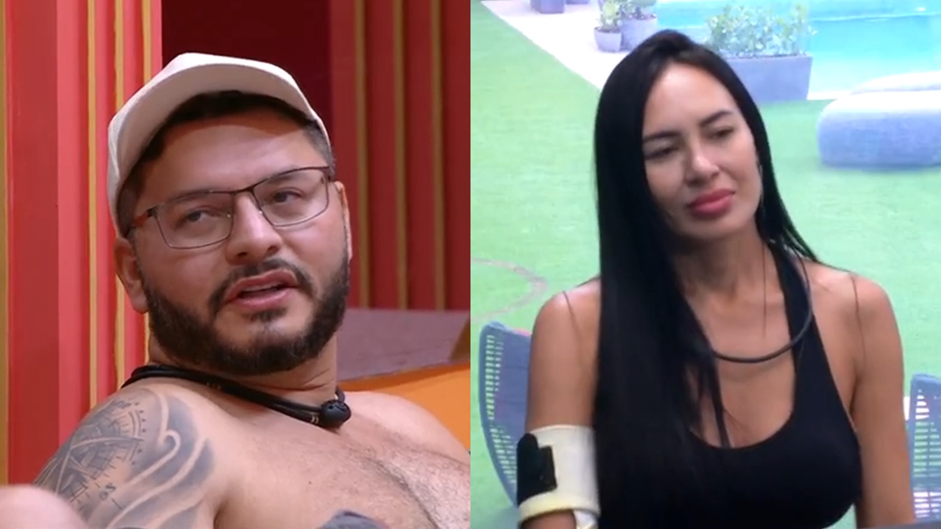 BBB 25: Marcelo detona sister em conversa com Arleane: ‘Passou e não olhou pra gente’