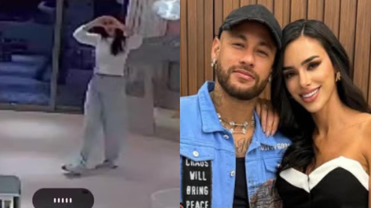 Neymar ‘vigia’ Bruna Biancardi pela câmera de casa: ‘Tô de olho’