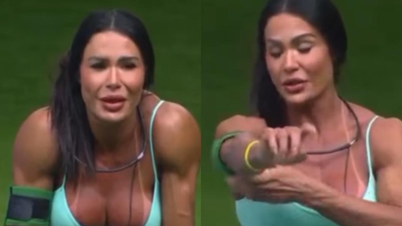 No BBB, Gracyanne Barbosa fala sobre Viviane Araújo, ex de Belo