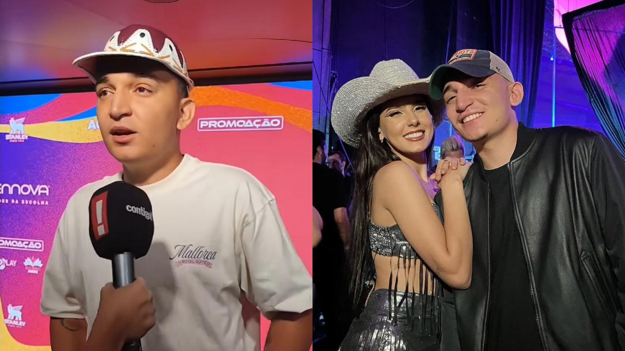 No navio, João Gomes revela como conheceu Ana Castela e Luan Pereira: ‘Bênção’