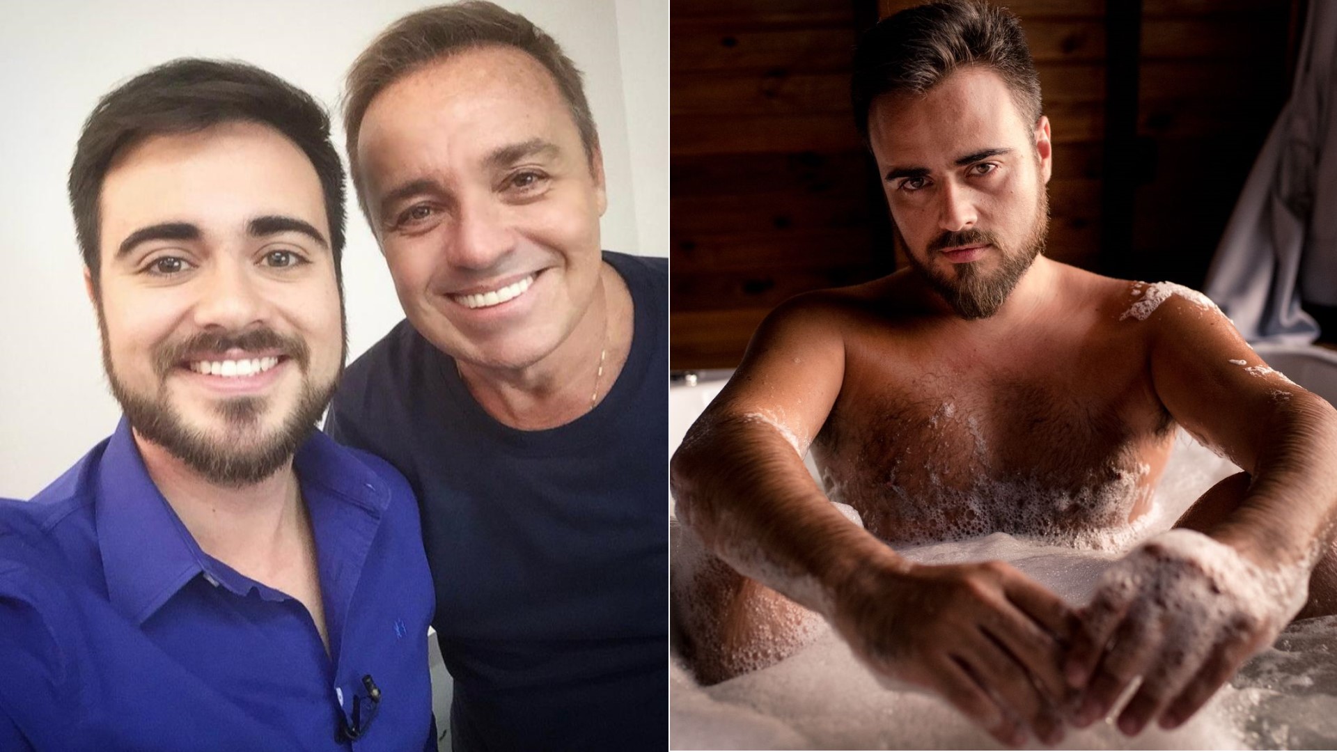 Ex-repórter do Gugu grava conteúdo adulto com fã e com amigo hétero: ‘Na banheira’