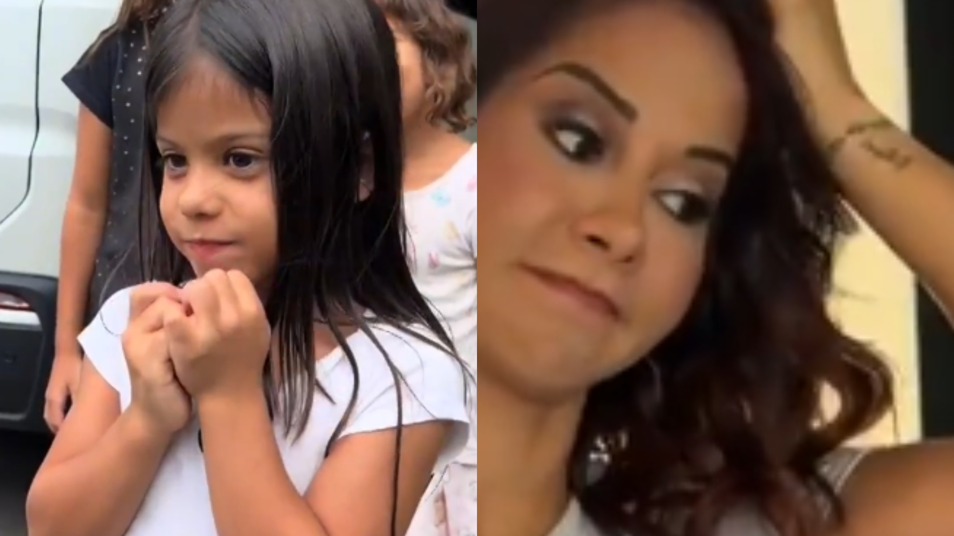 Maíra Cardi radicaliza o visual, fica ruiva e filha tem reação inesperada: ‘Não gostei’