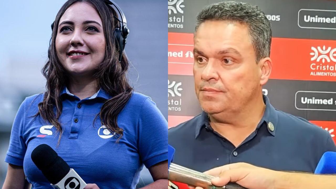 Repórter da Globo abandona entrevista após resposta machista de presidente: ‘Achou ele bonitinho’