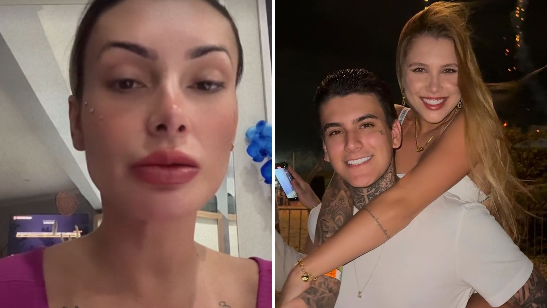 Sócia reprova gravação de Andressa Urach com a nora: ‘Destruidora de lares’