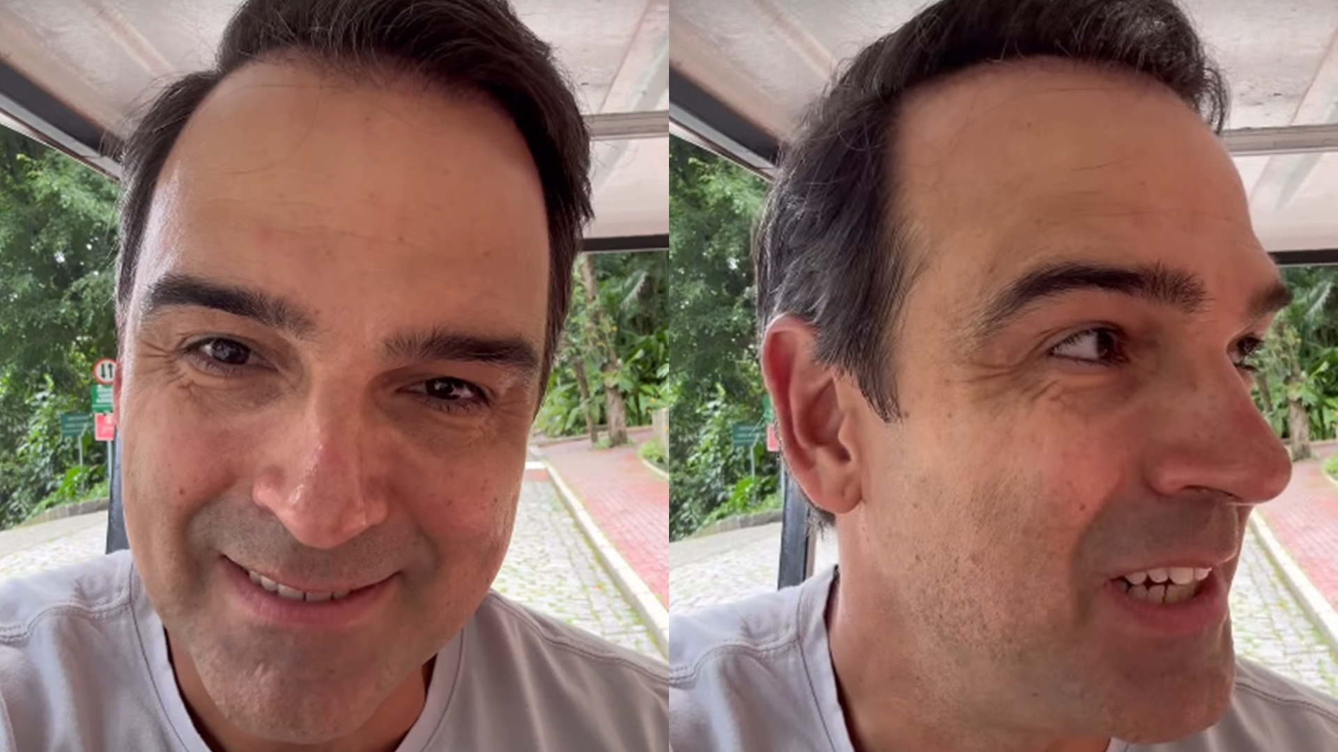 Tadeu Schmidt visita a casa do BBB 25 e faz revelação: ‘Vocês vão entender’