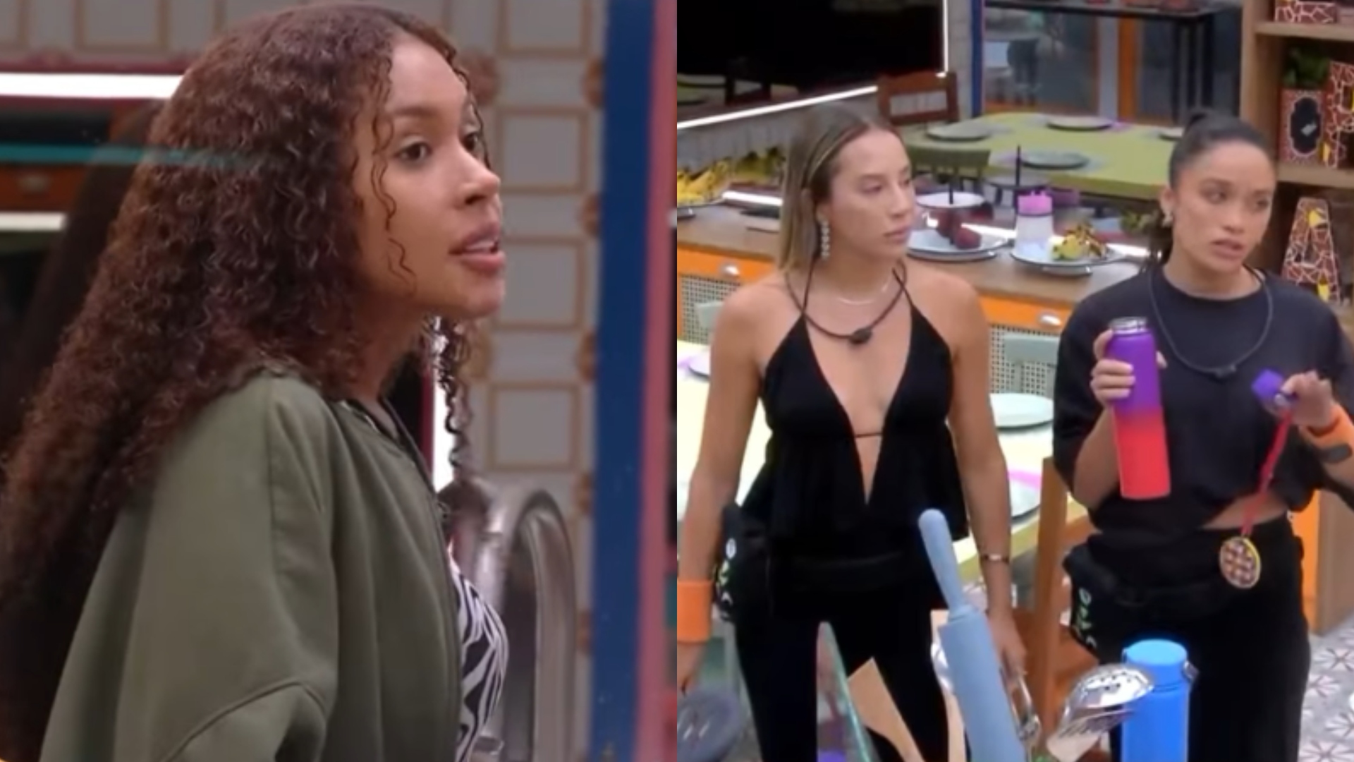BBB 25: Cheiro de treta! Giovanna chama Eva e Renata de ‘falsas’ após almoço: ‘Acorda’