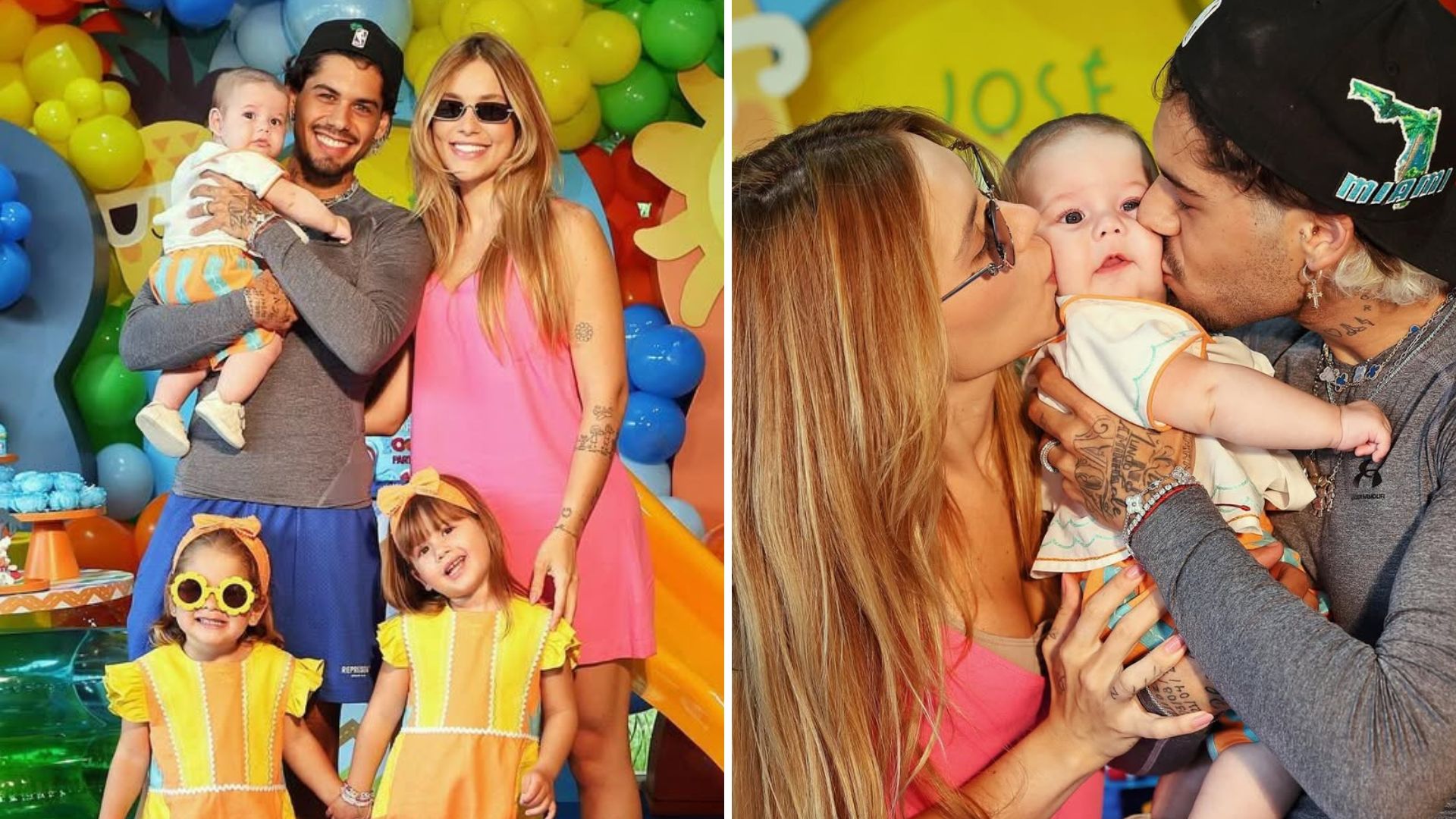 Virginia e Zé Felipe contratam festa luxuosa para os 4 meses do caçula: ‘Meu príncipe’