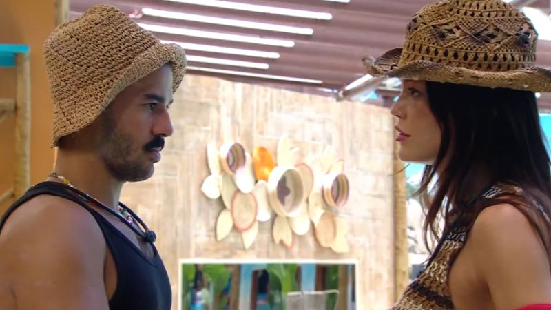 Vitória Strada e Mateus discutem a relação no BBB 25: ‘É horrível pra mim’
